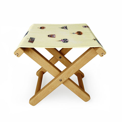 Helo Birdie Custard yoga Folding Stool