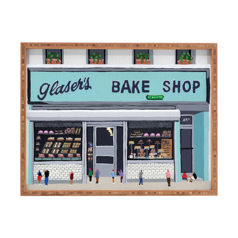 Helo Birdie Glasers bake shop Rectangular Tray
