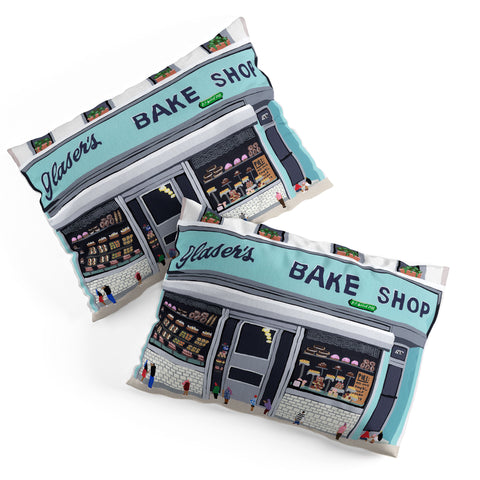 Helo Birdie Glasers bake shop Pillow Shams
