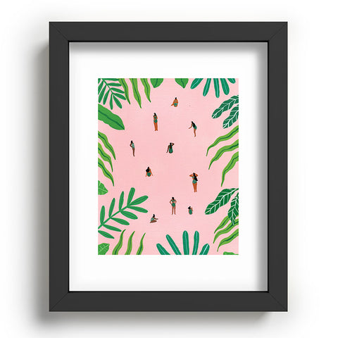 Helo Birdie Green swimsuit Recessed Framing Rectangle