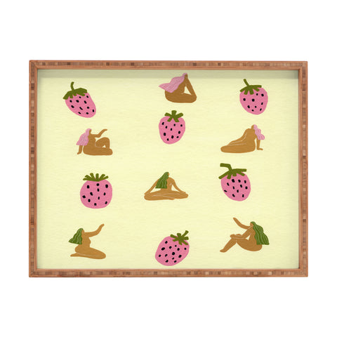 Helo Birdie Its a fraise Im going through Rectangular Tray