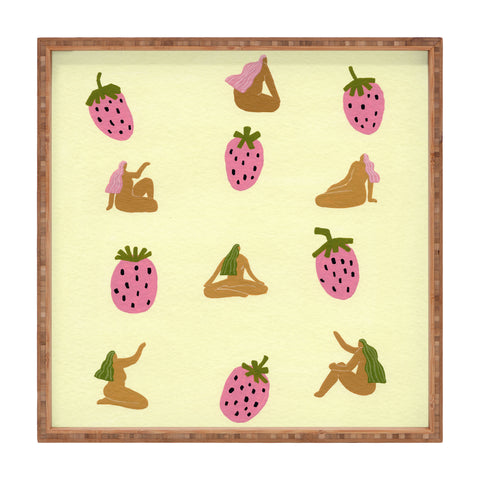 Helo Birdie Its a fraise Im going through Square Tray