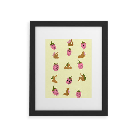 Helo Birdie Its a fraise Im going through Framed Art Print
