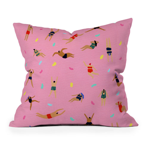 Helo Birdie Jelly Throw Pillow