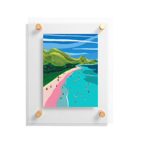 Helo Birdie Komodo Island Floating Acrylic Print