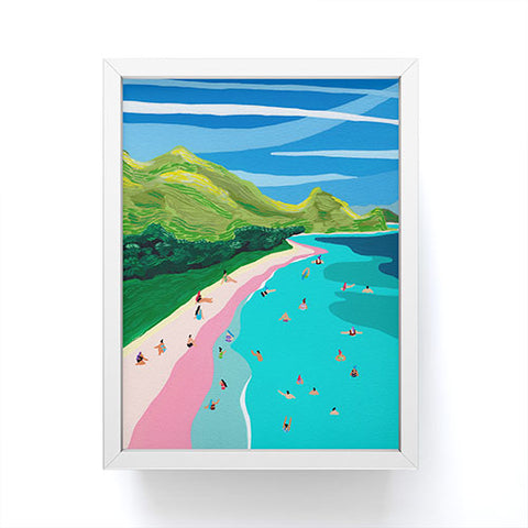 Helo Birdie Komodo Island Framed Mini Art Print