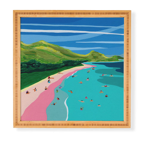 Helo Birdie Komodo Island Framed Wall Art