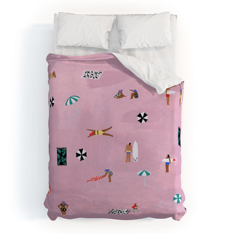 Helo Birdie Lay down Duvet Cover