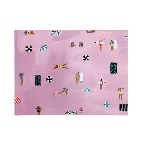 Helo Birdie Lay down Poster