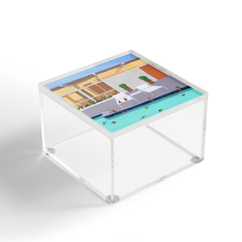 Helo Birdie Mid Century Pool Acrylic Box