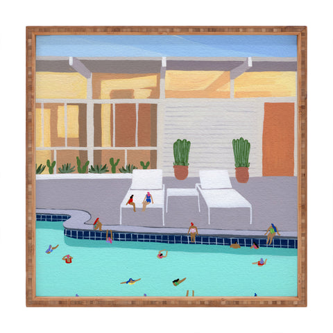 Helo Birdie Mid Century Pool Square Tray