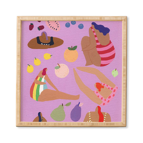 Helo Birdie My Girls Framed Wall Art