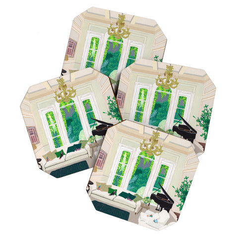 Helo Birdie Pimlico house Coaster Set