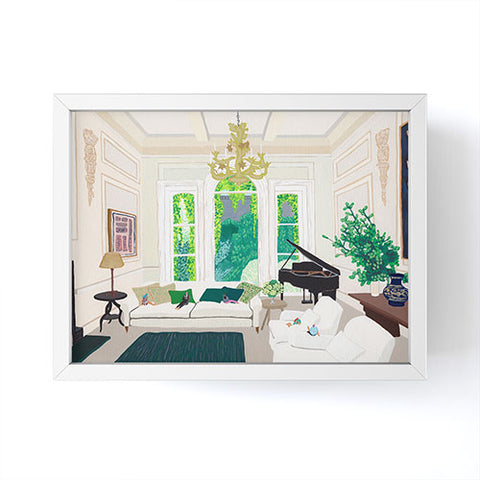 Helo Birdie Pimlico house Framed Mini Art Print