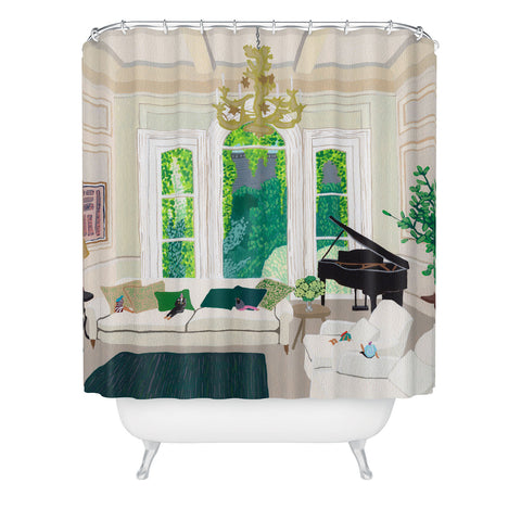 Helo Birdie Pimlico house Shower Curtain