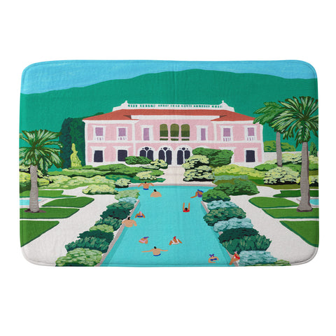 Helo Birdie Pink Palace Memory Foam Bath Mat