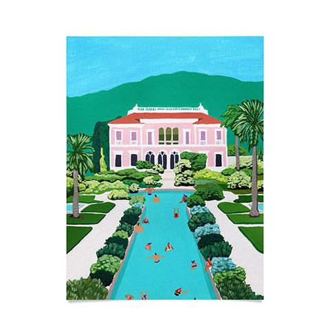 Helo Birdie Pink Palace Poster