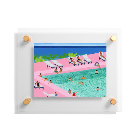 Helo Birdie Seaview Floating Acrylic Print