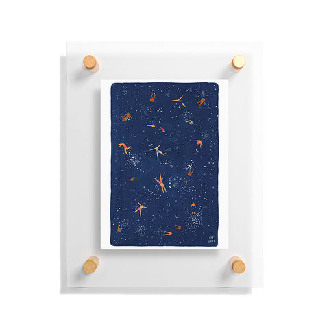 Helo Birdie Sky swim Floating Acrylic Print