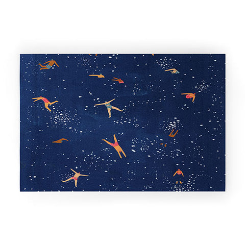 Helo Birdie Sky swim Welcome Mat