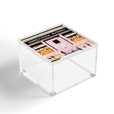 Helo Birdie Sweetings Bakery Acrylic Box