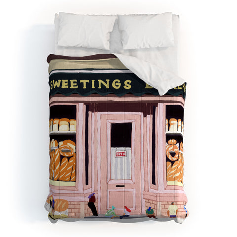 Helo Birdie Sweetings Bakery Comforter
