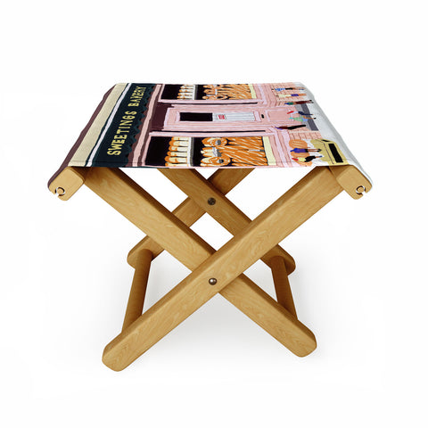 Helo Birdie Sweetings Bakery Folding Stool