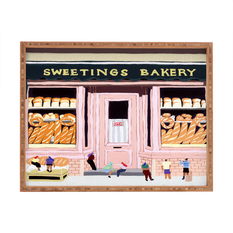 Helo Birdie Sweetings Bakery Rectangular Tray