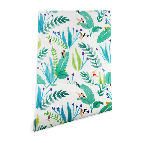 Helo Birdie Toucan jungle Wallpaper