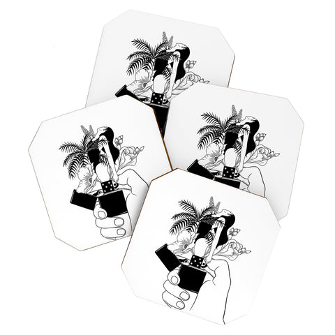 Henn Kim Light my fire Coaster Set
