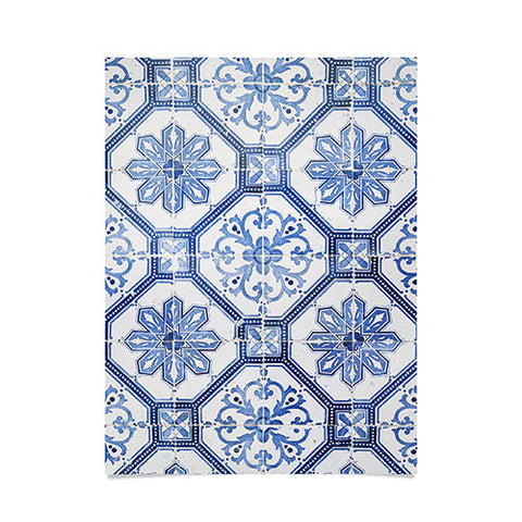Henrike Schenk - Travel Photography Blue Portugese Tile Pattern Poster