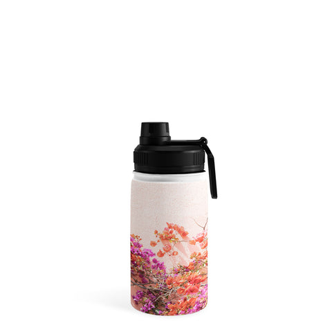 Henrike Schenk - Travel Photography Bougainvillea Flowers in Color Water Bottle