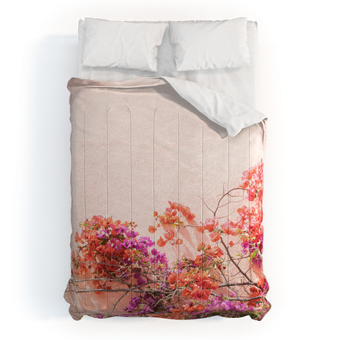 Henrike Schenk - Travel Photography Bougainvillea Flowers in Color Comforter