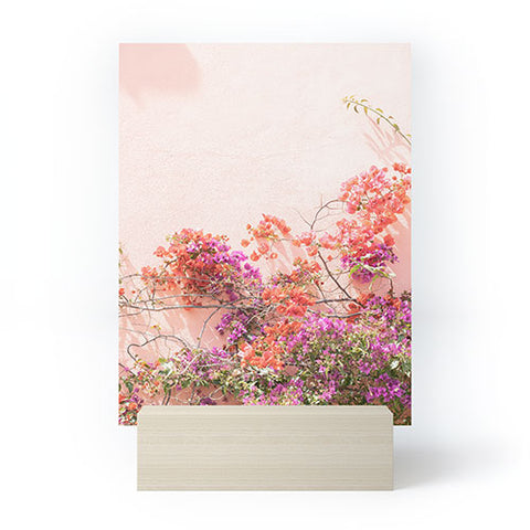 Henrike Schenk - Travel Photography Bougainvillea Flowers in Color Mini Art Print