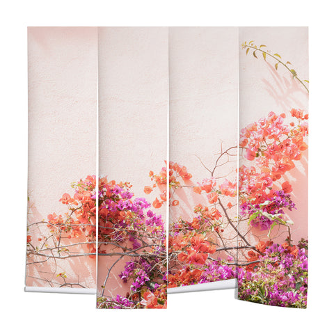 Henrike Schenk - Travel Photography Bougainvillea Flowers in Color Wall Mural