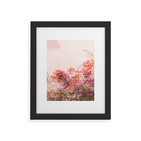 Henrike Schenk - Travel Photography Bougainvillea Flowers in Color Framed Art Print