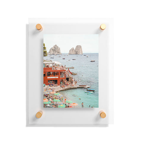 Henrike Schenk - Travel Photography Capri Island Summer Floating Acrylic Print