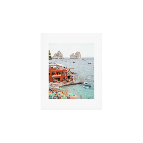 Henrike Schenk - Travel Photography Capri Island Summer Art Print