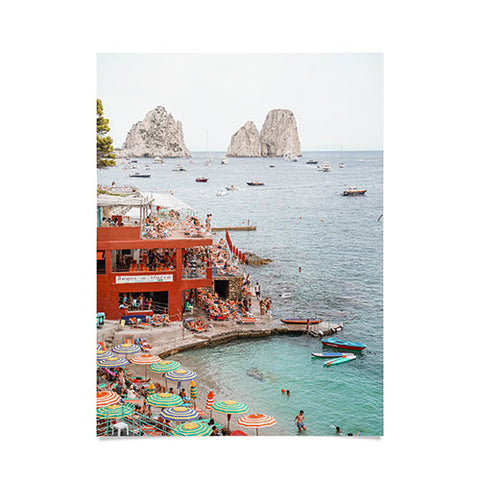 Henrike Schenk - Travel Photography Capri Island Summer Poster