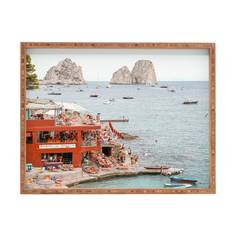 Henrike Schenk - Travel Photography Capri Island Summer Rectangular Tray