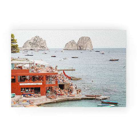 Henrike Schenk - Travel Photography Capri Island Summer Welcome Mat