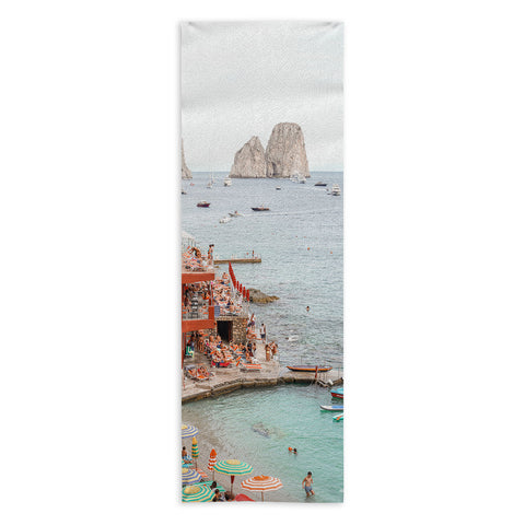Henrike Schenk - Travel Photography Capri Island Summer Yoga Towel
