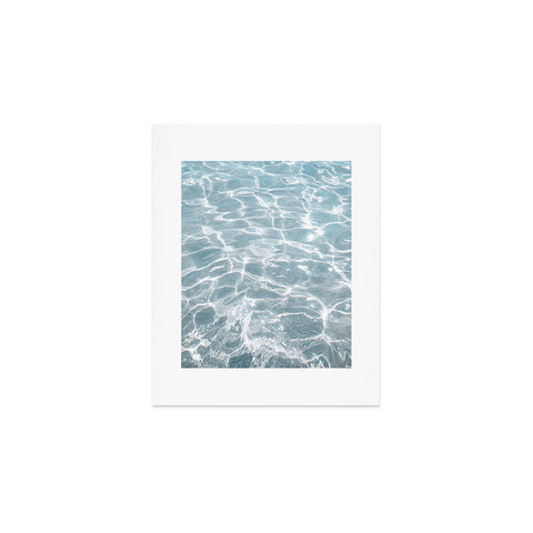 Henrike Schenk - Travel Photography Crystal Clear Blue Water Photo Art Print