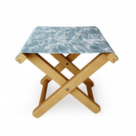 Henrike Schenk - Travel Photography Crystal Clear Blue Water Photo Folding Stool