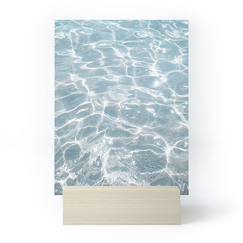 Henrike Schenk - Travel Photography Crystal Clear Blue Water Photo Mini Art Print