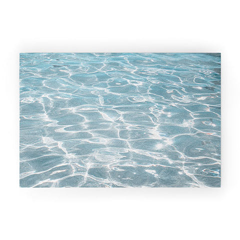 Henrike Schenk - Travel Photography Crystal Clear Blue Water Photo Welcome Mat