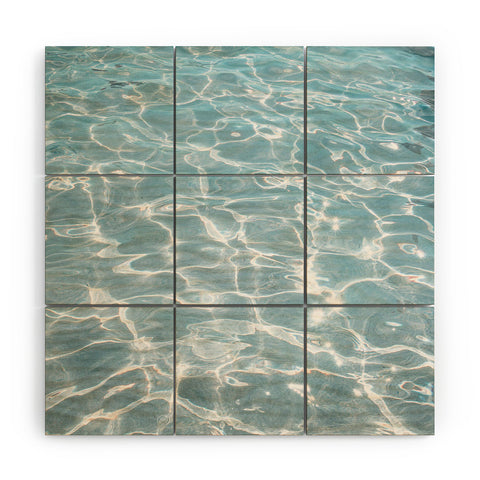 Henrike Schenk - Travel Photography Crystal Clear Blue Water Photo Wood Wall Mural