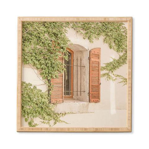 Henrike Schenk - Travel Photography French Window Shutters Photo Framed Wall Art