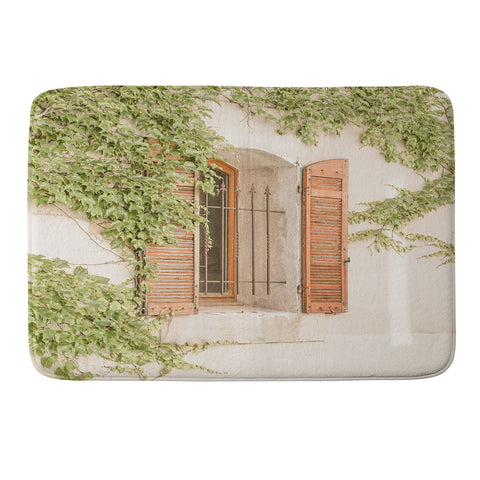 Henrike Schenk - Travel Photography French Window Shutters Photo Memory Foam Bath Mat