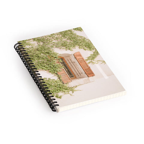 Henrike Schenk - Travel Photography French Window Shutters Photo Spiral Notebook